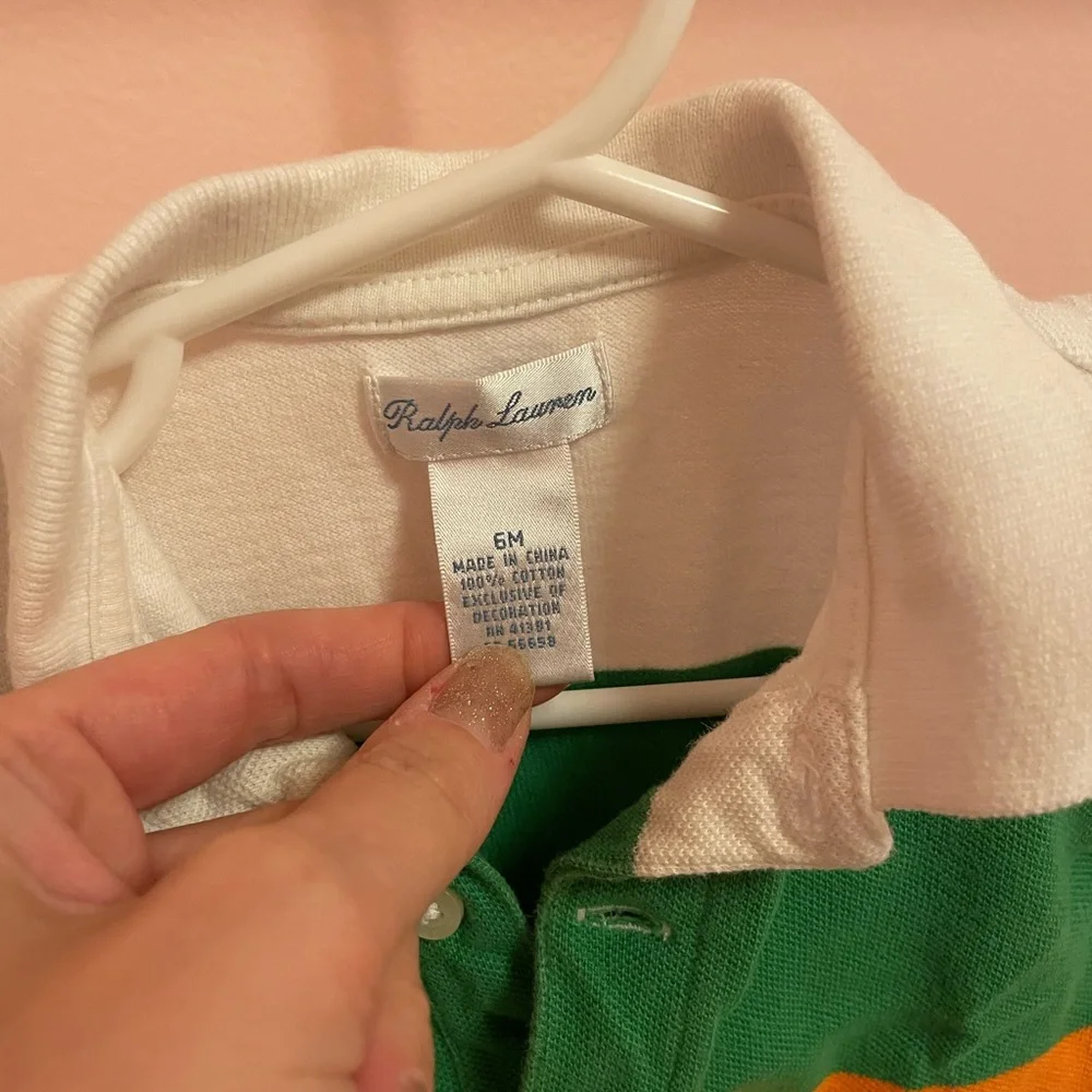 6M Ralph Lauren Romper - Picture 2 of 3
